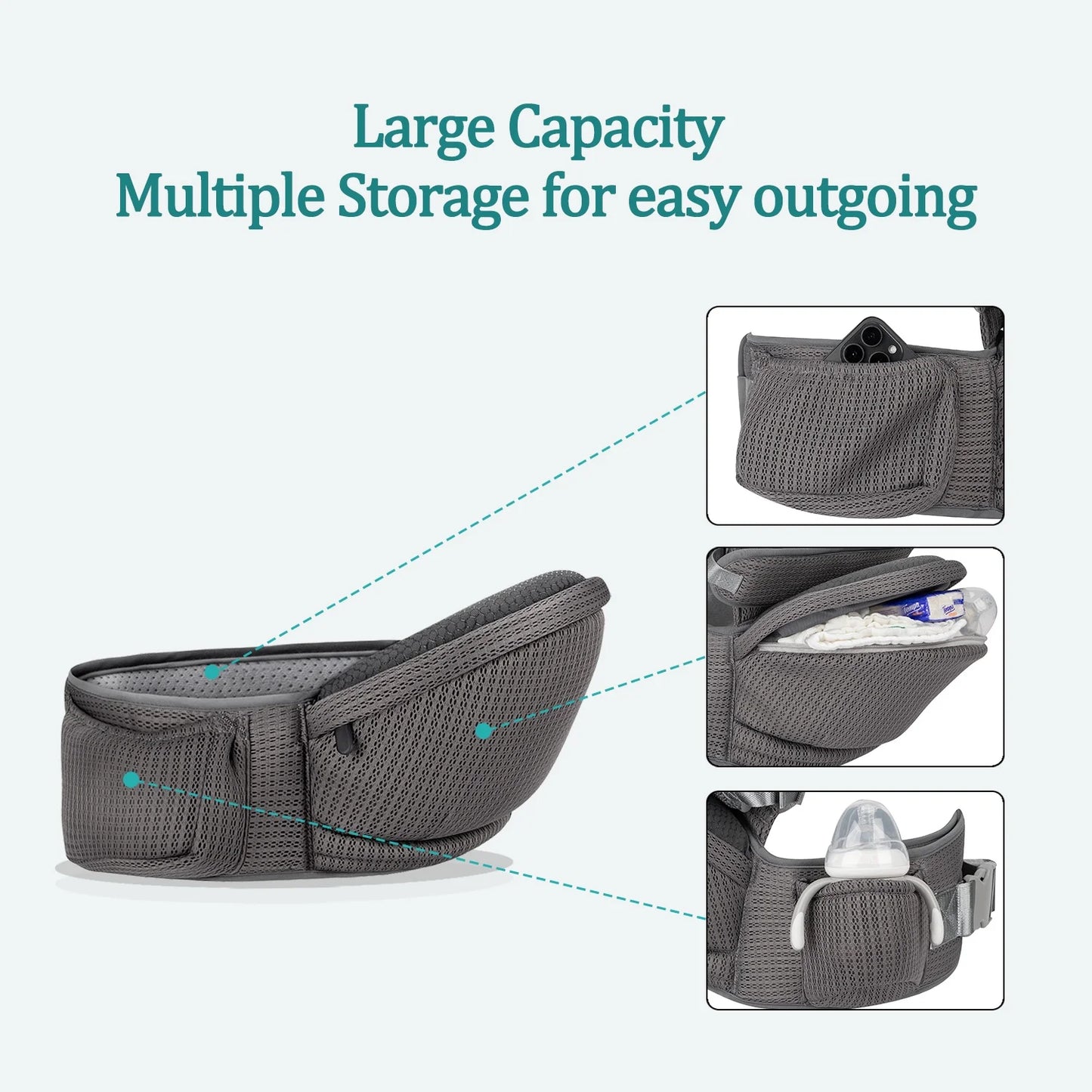 Mochila Cargador Bebe Ergonomico